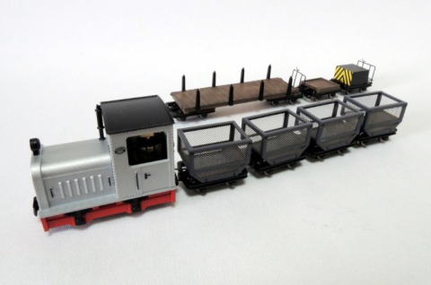 ミニトレインズ グマインダーDL シルバー Minitrains HOe OO9 9mm NT