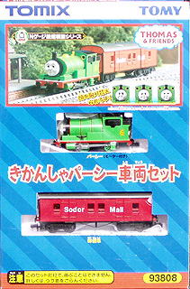 TOMIX Nゲージきかんしゃパーシーと車両セット 93808 93808 湯瑪士車輛